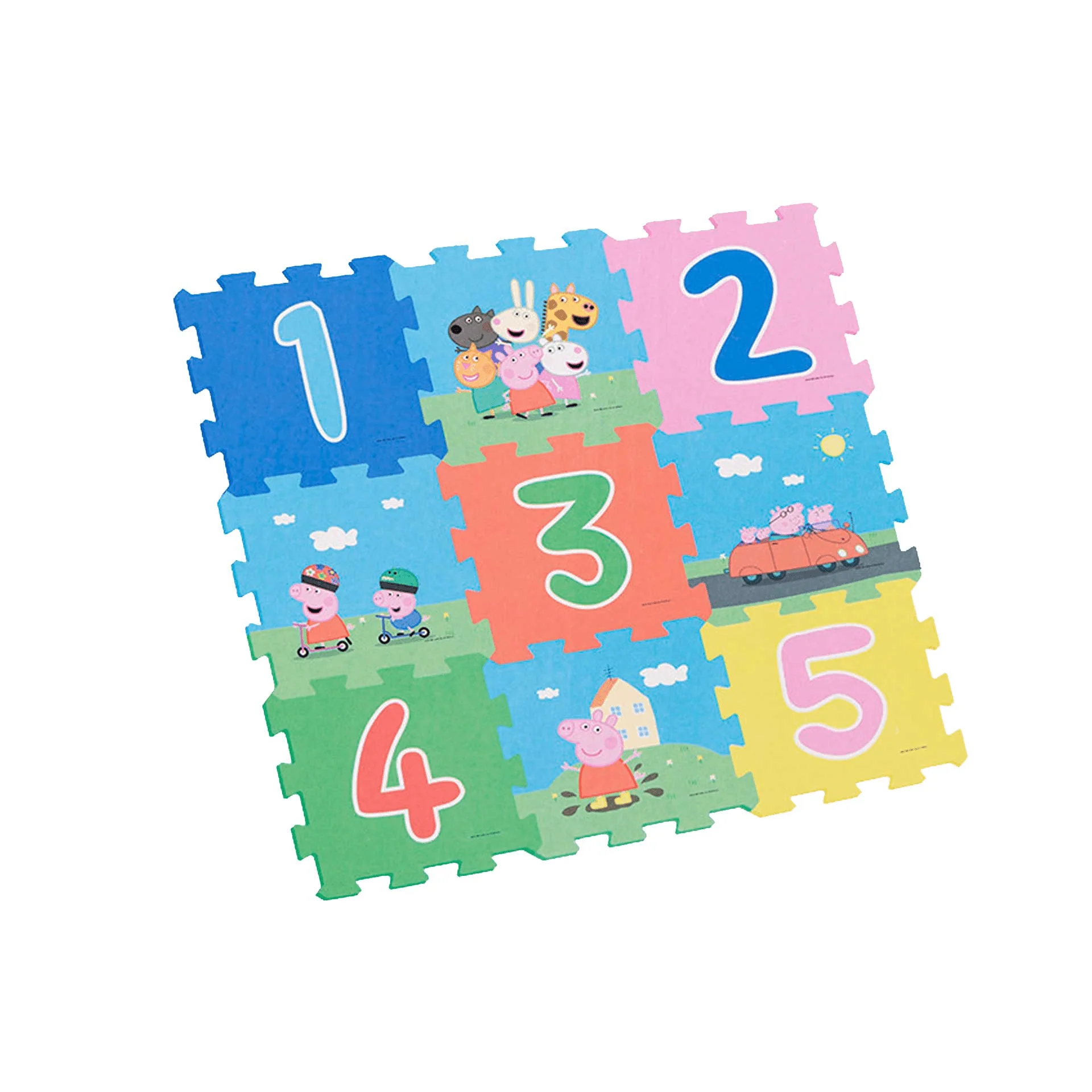 Peppa Pig Alfombra de Juego Puzzle Foam