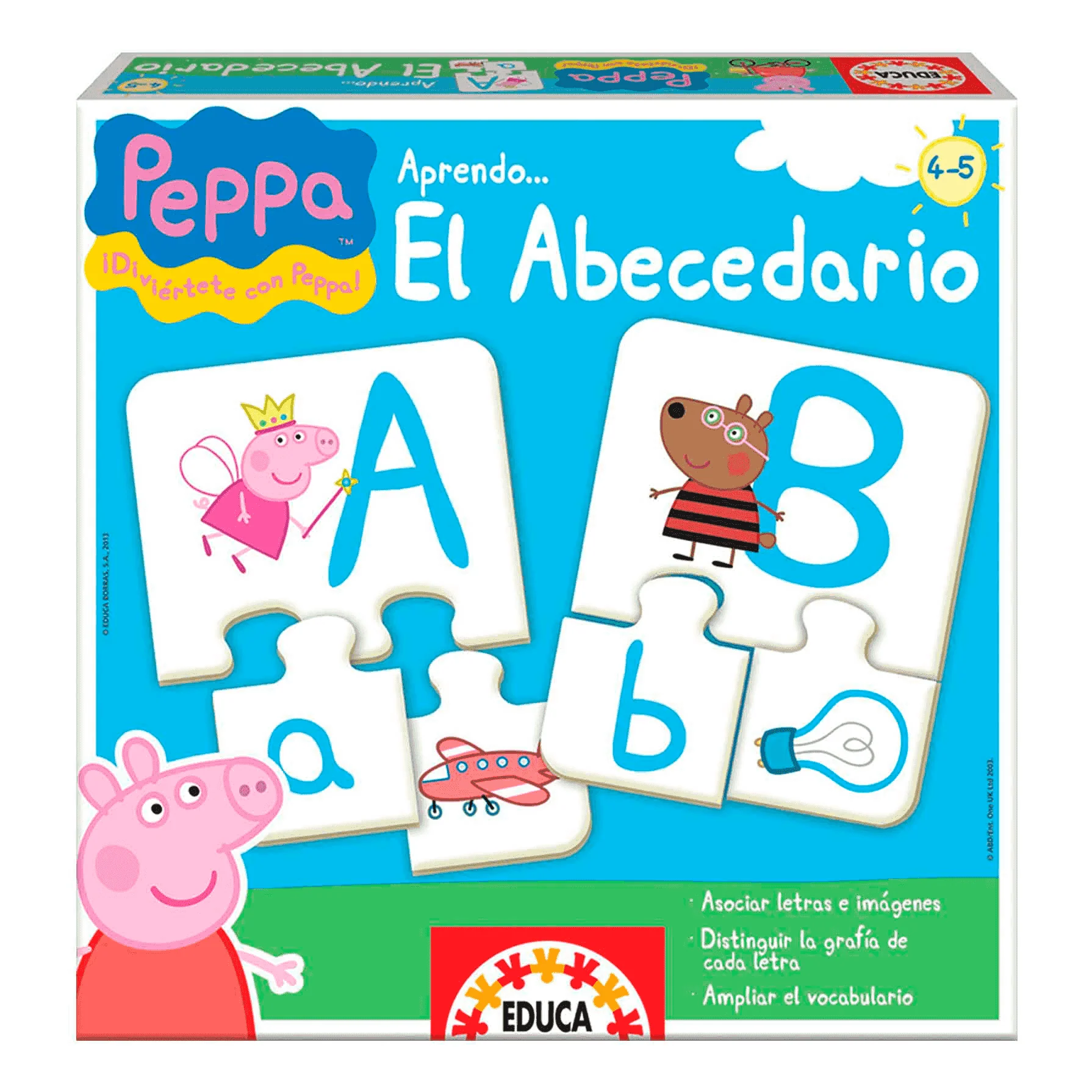 Peppa Pig Juego Aprendo El Abecedario