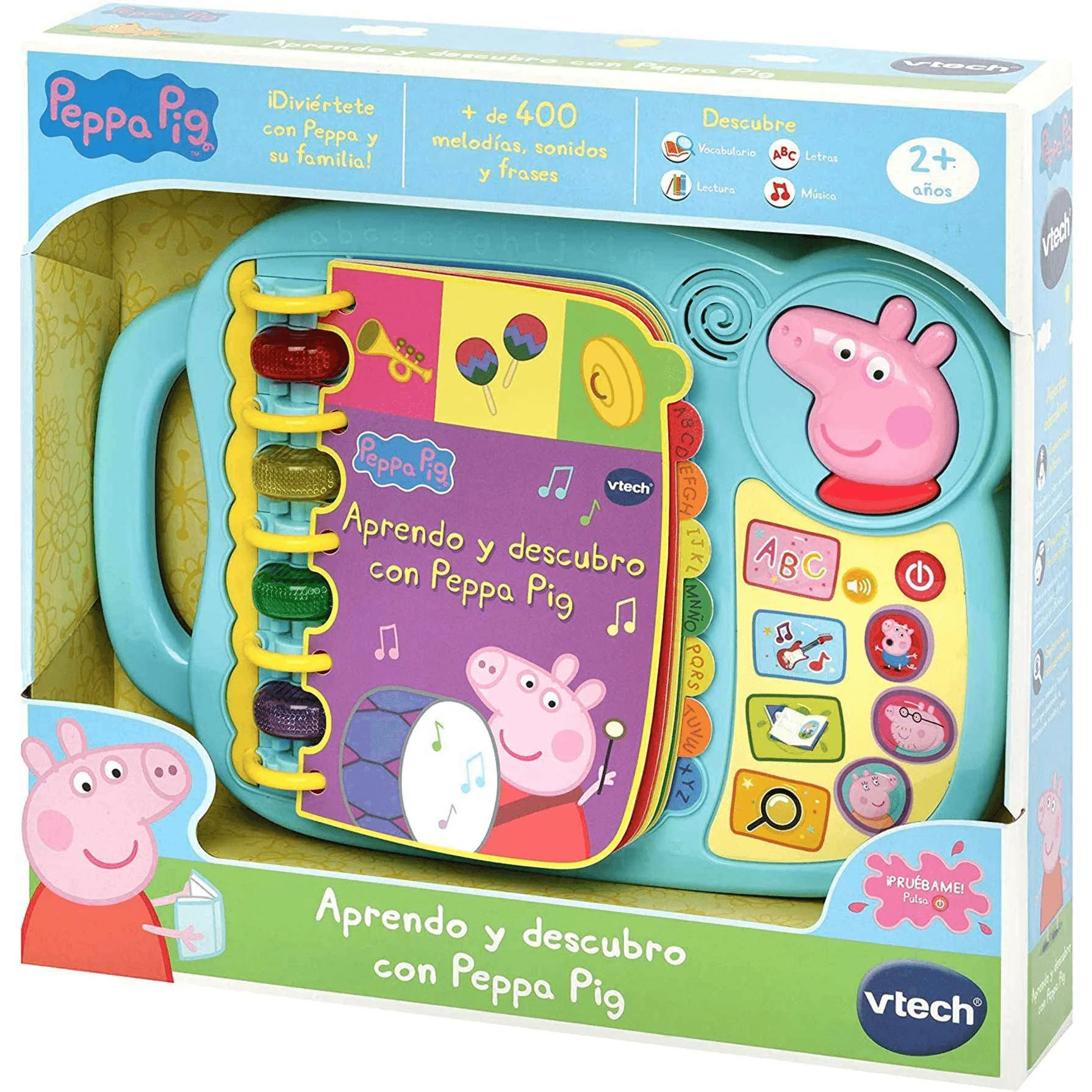 Peppa Pig Libro Electrónico Aprendo y Descubro| Juguete Infantil - Image 4
