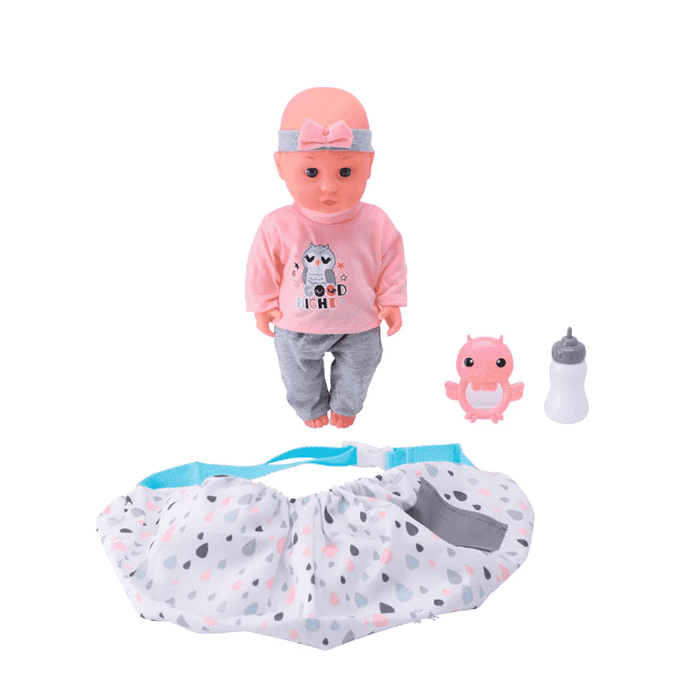 PequeBB Muñeca con pañuelo transportín - Image 2