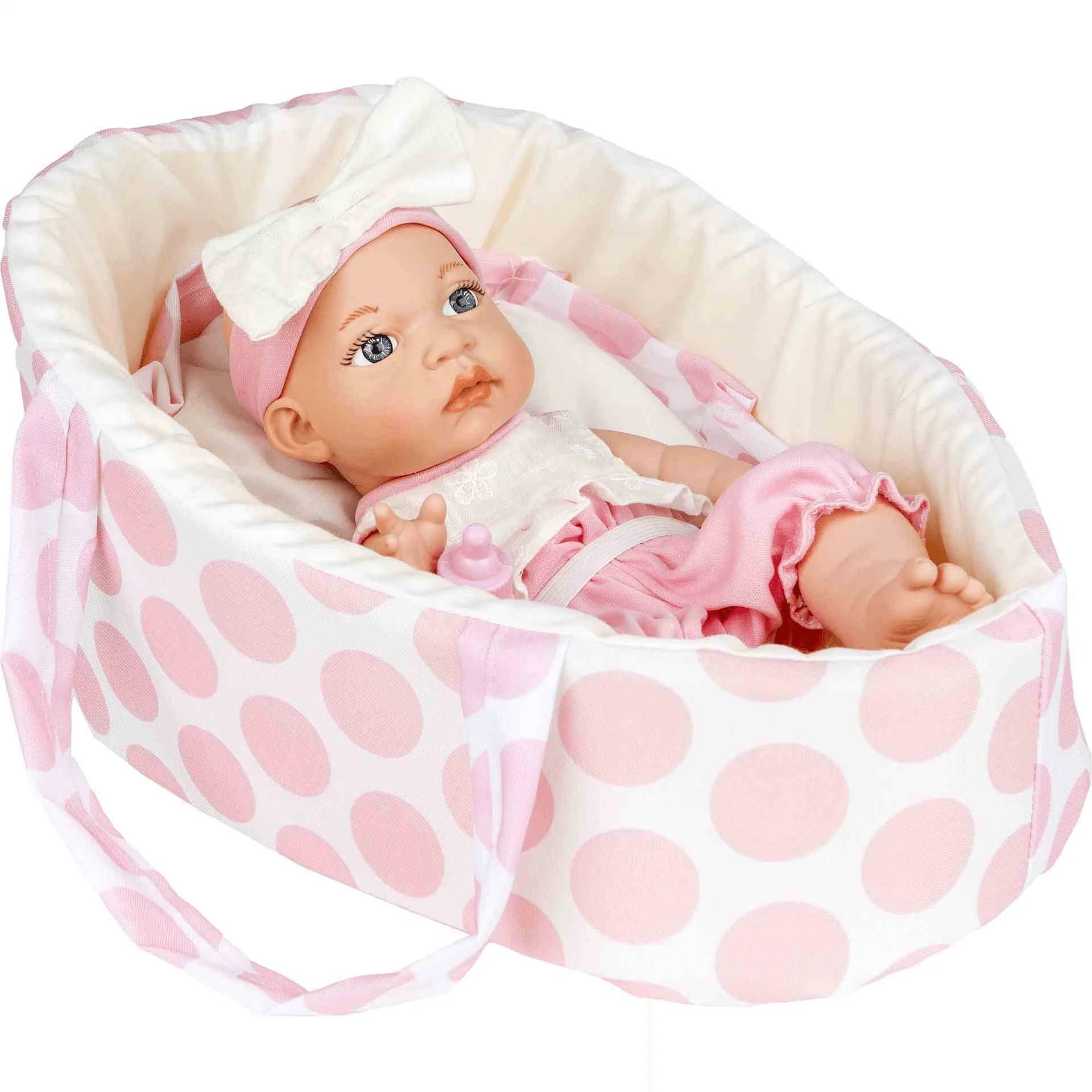 PequeBB | Muñeca de Bebé con Capazo para Jugar y Cuidar - Image 2