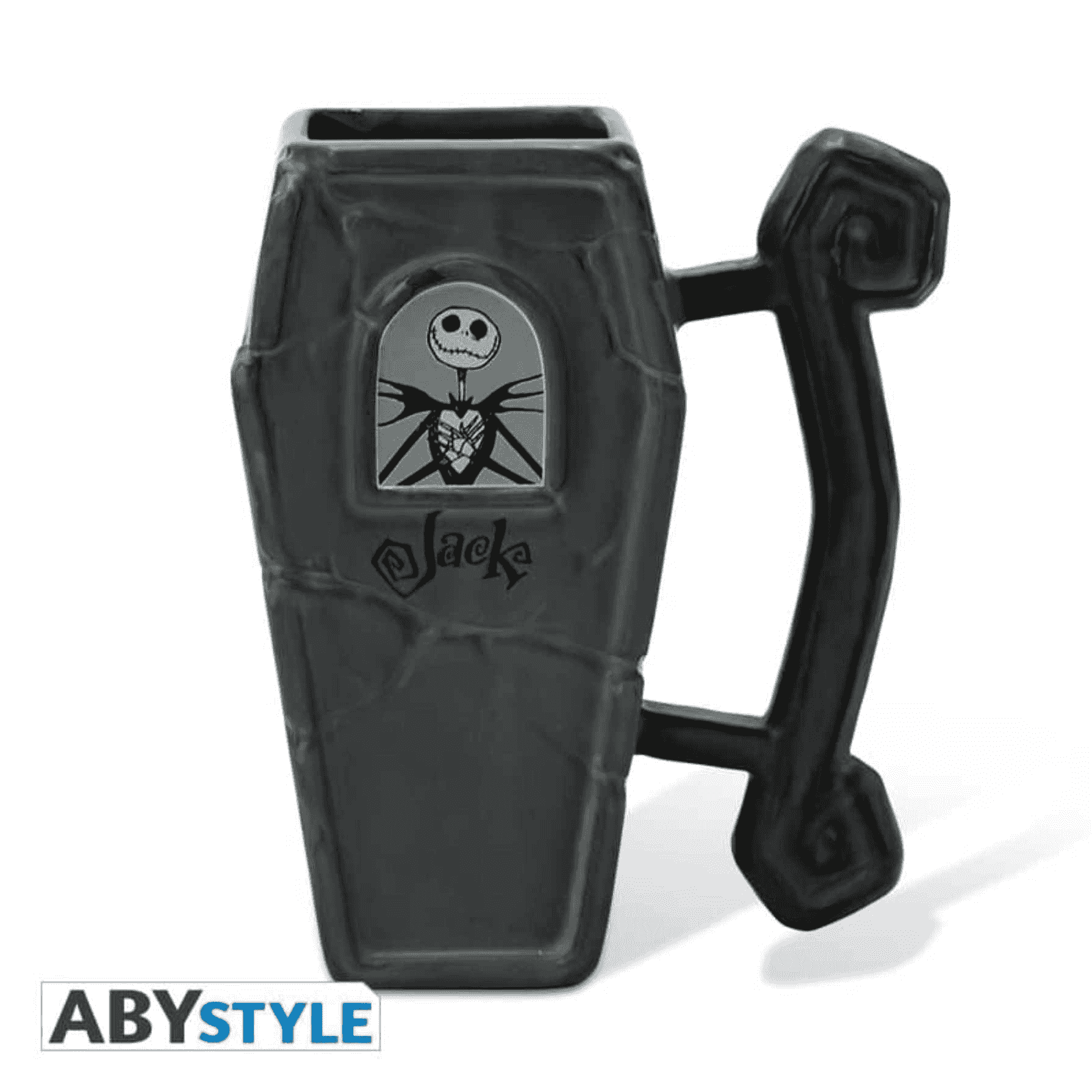 Pesadilla Antes de Navidad Taza 3D Ataúd de Jack 350 ml