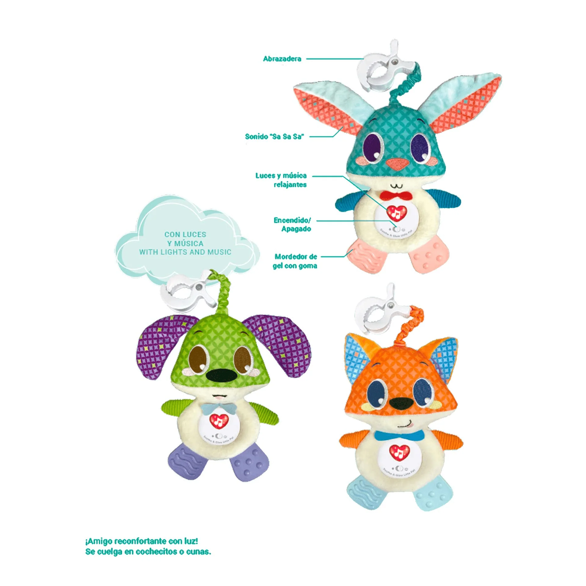 Petit Planet Animalitos Activity Colgadores