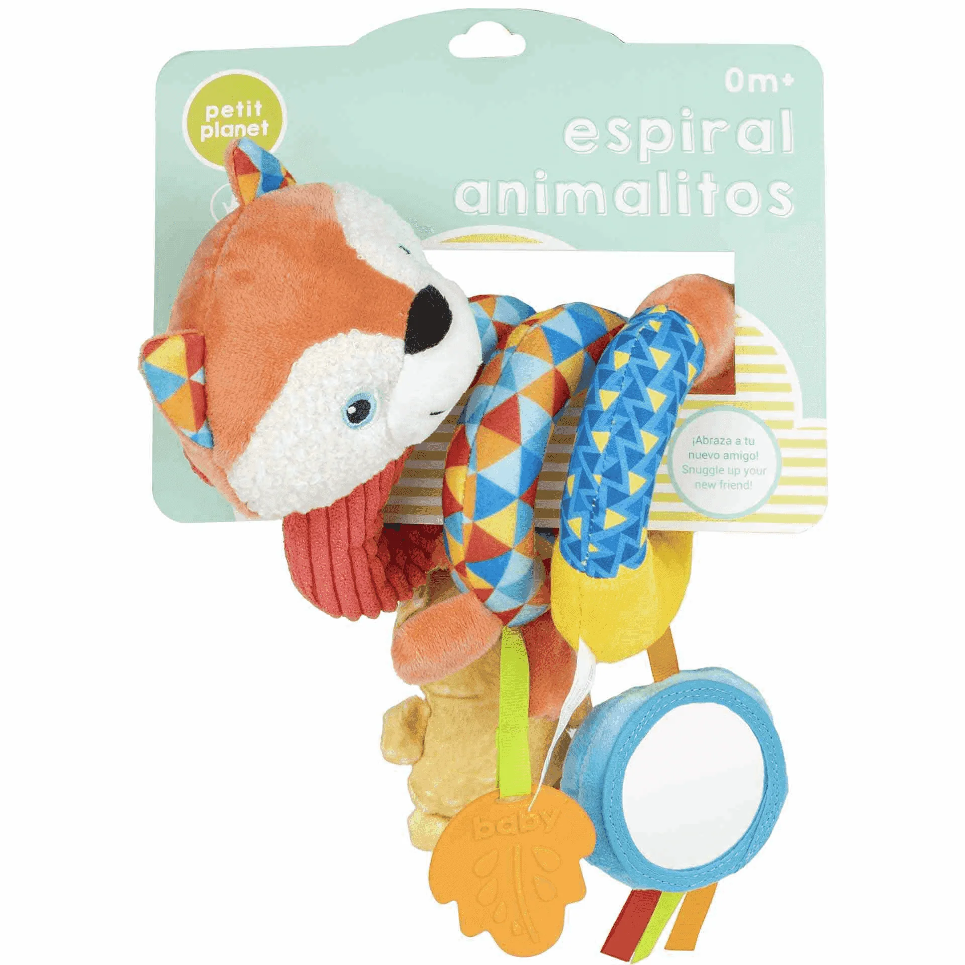 Petit Planet Juguete Espiral Animalitos para Bebés Estimula la Curiosidad y Desarrollo Motor