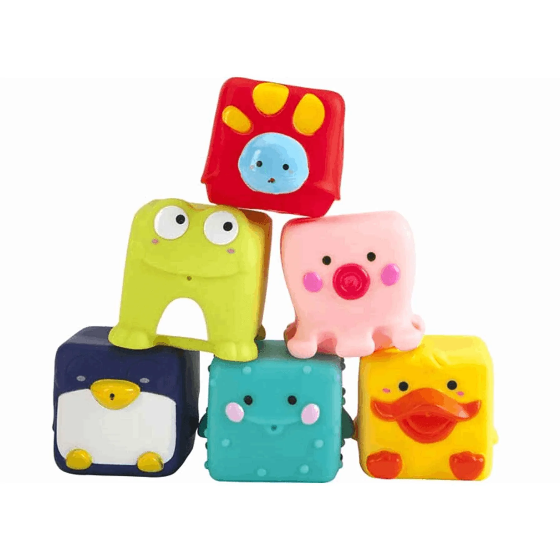 Petit Planet Set de Cubos Baño Apilables | Juguetes para el baño - Image 3