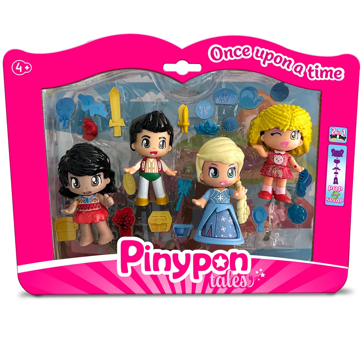 Pinypon 4 Figuras de Cuento - Image 2