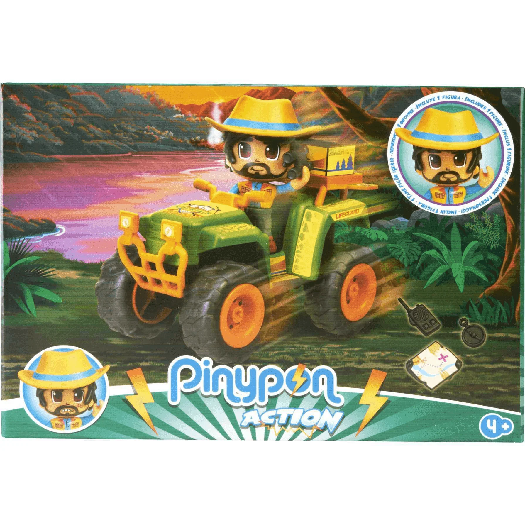 Pinypon Action Wild Coche Quad - Image 5
