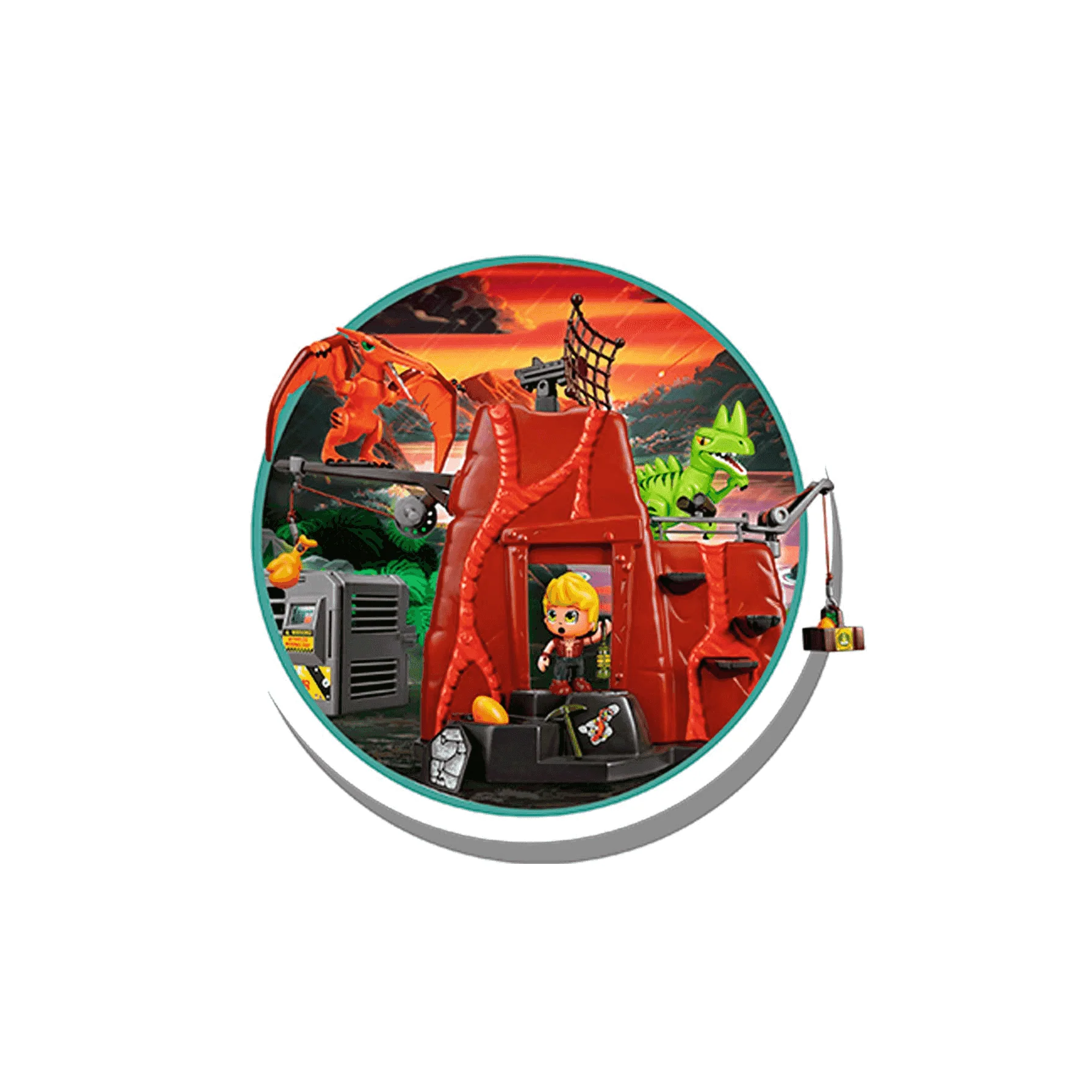 Pinypon Action Wild Dinos Atacan al Cazador - Image 3