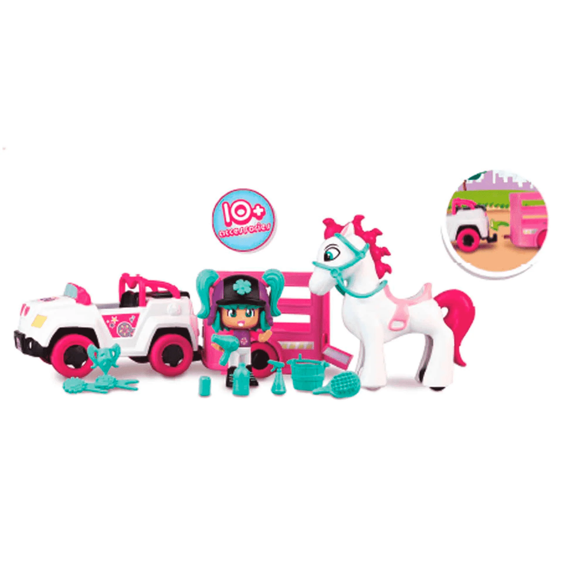 Pinypon Lets Go Remolque Pony - Image 2