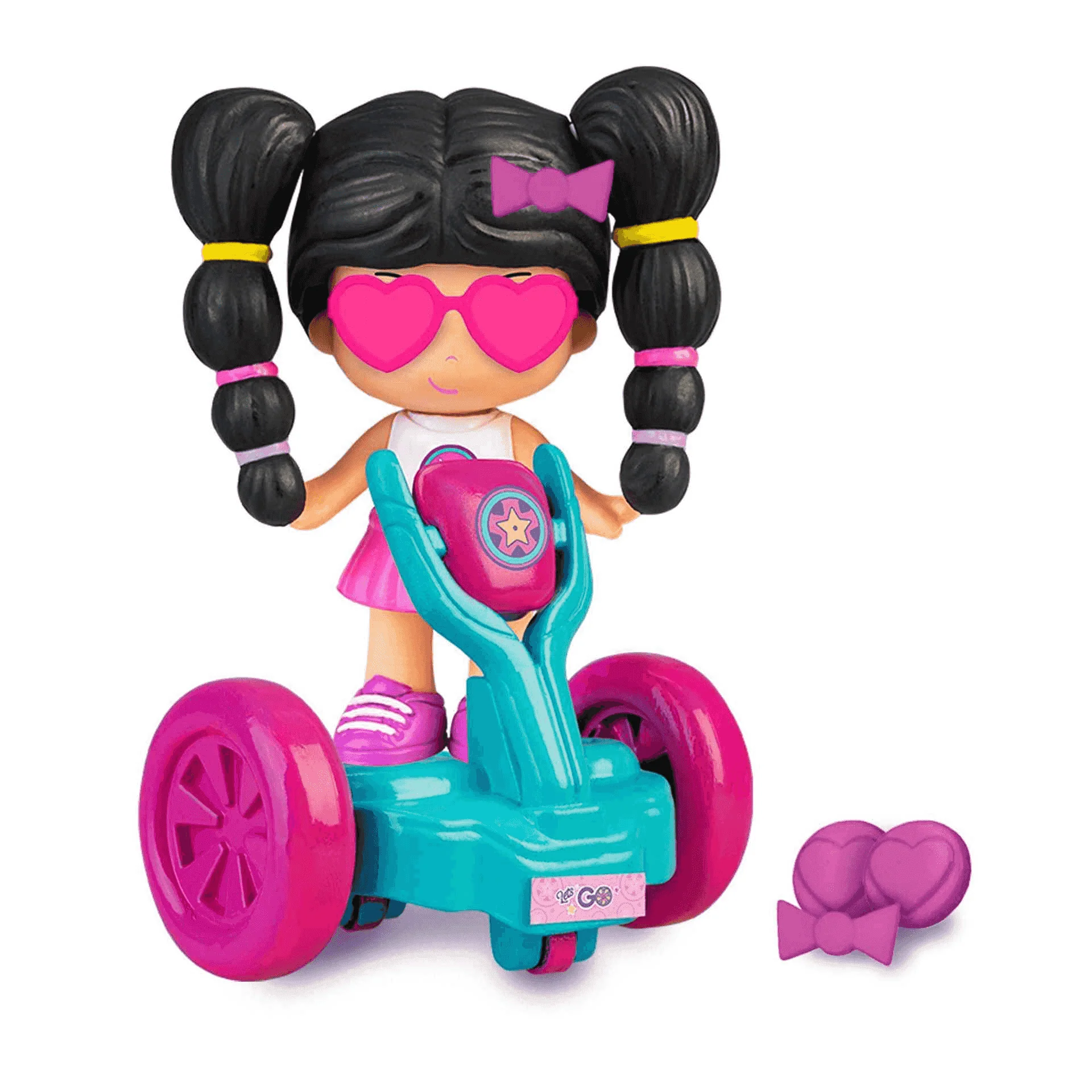 Pinypon Lets Go Segway Muñeca