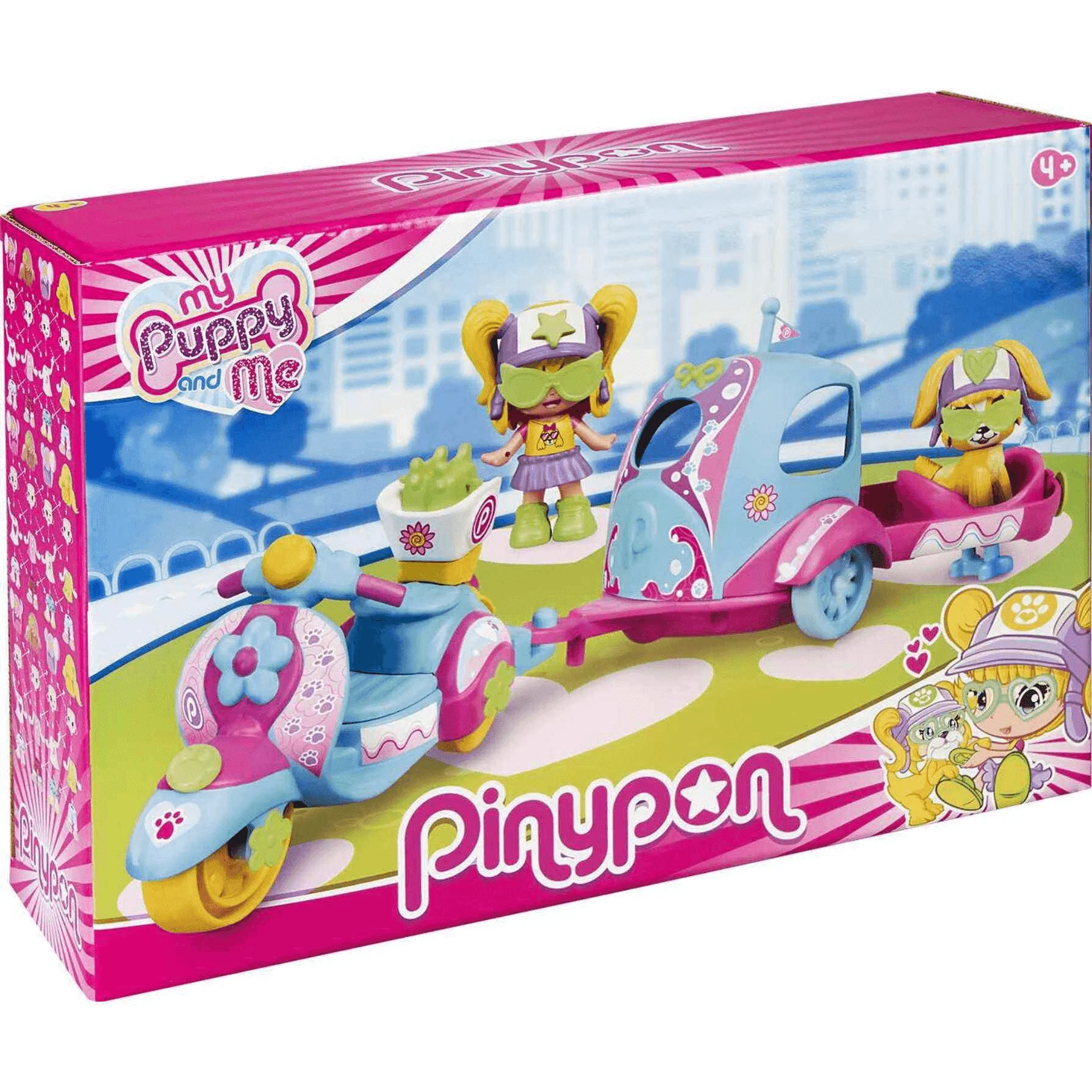 Pinypon My Puppy& Me Moto Con Remolque - Image 6