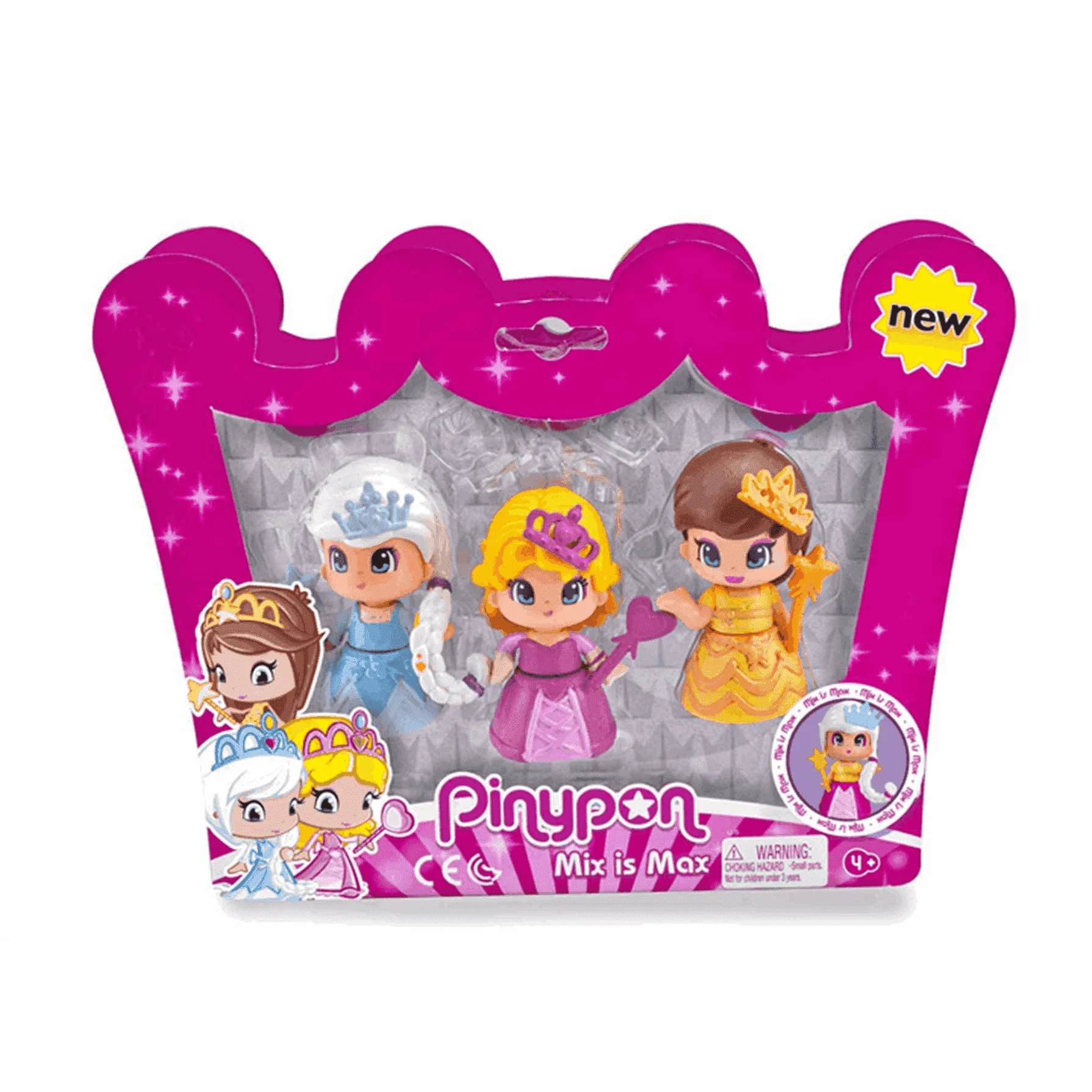 PinyPon Pack 3 Princesas