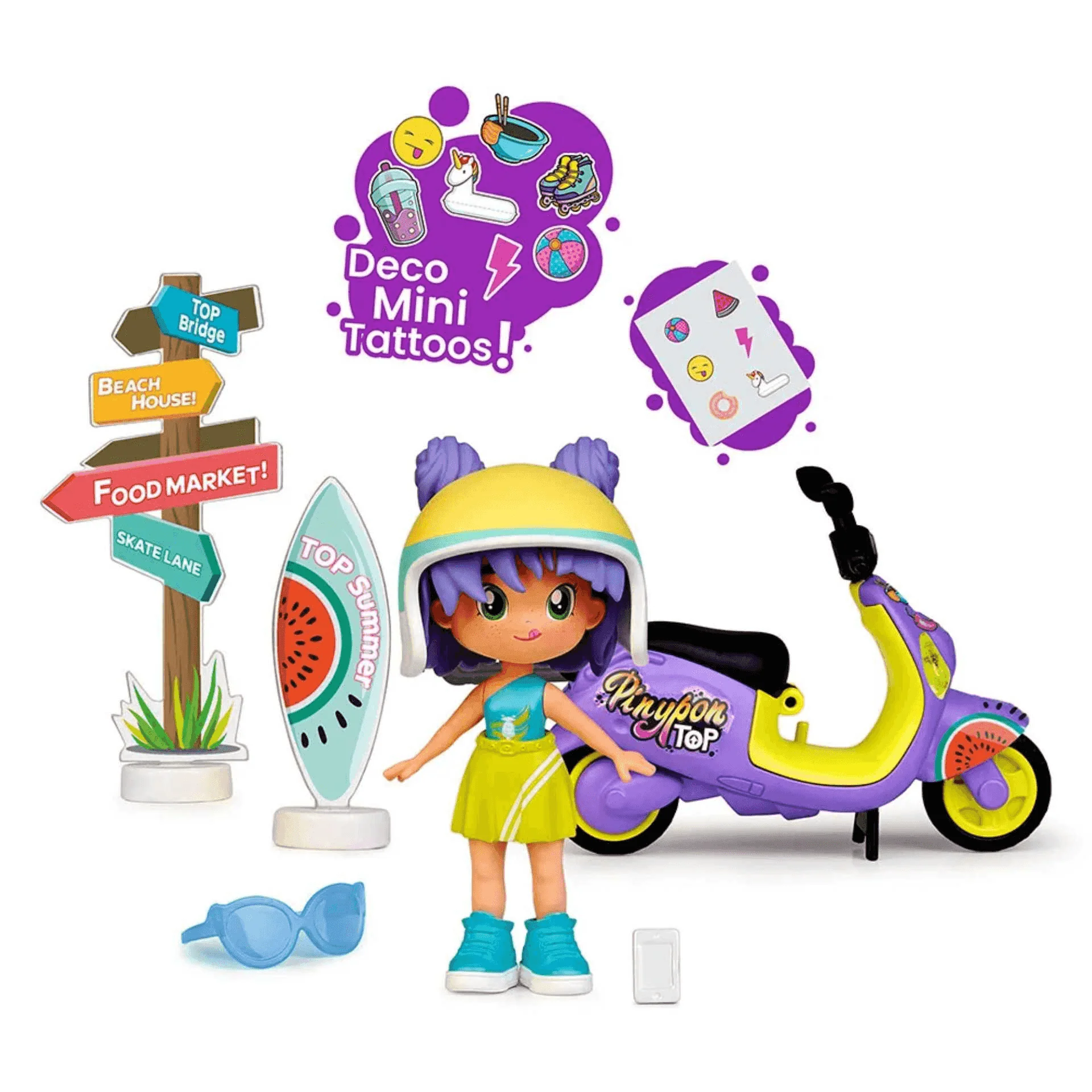 Pinypon Top Moto Girl - Image 2