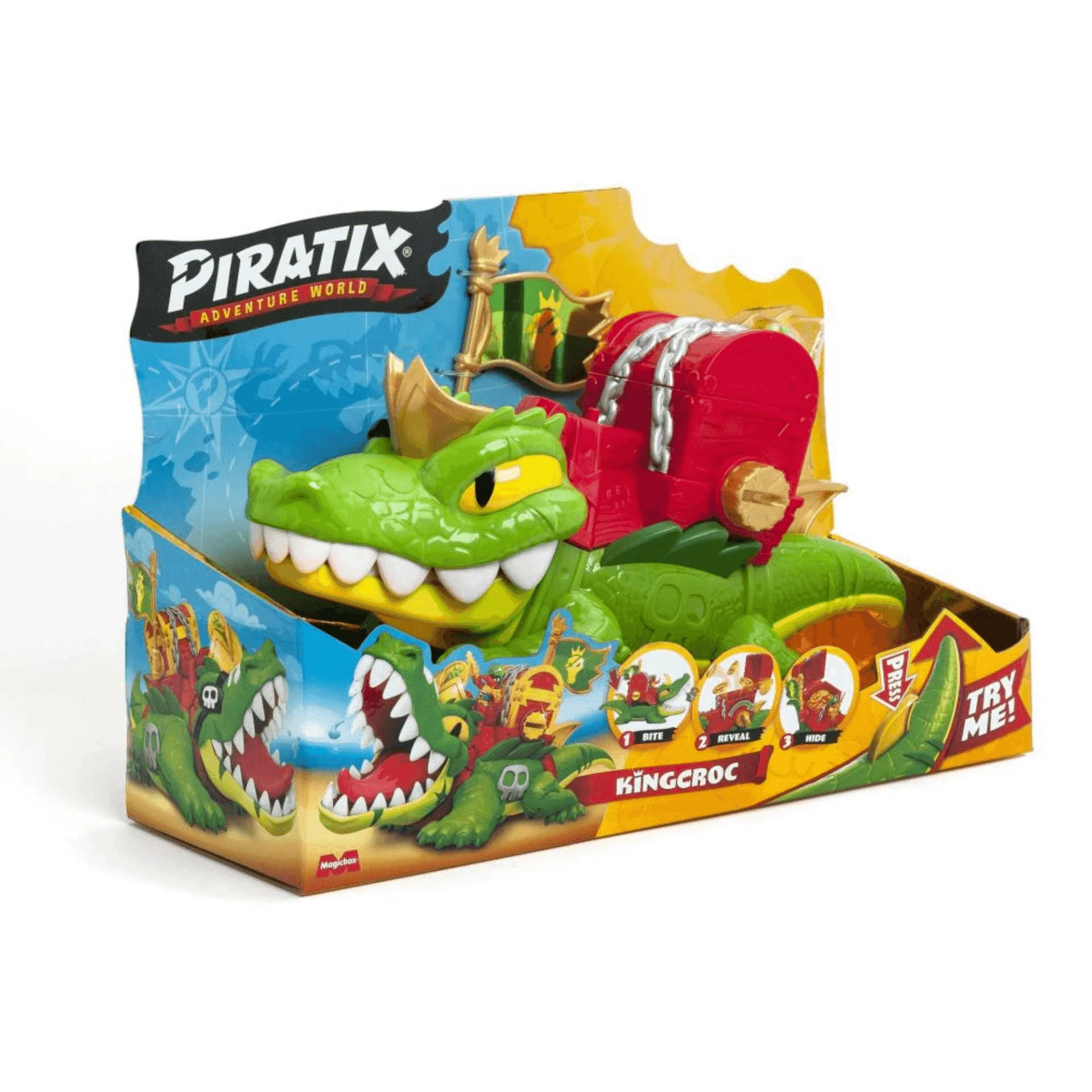 Piratix Crazy Jungle | King Croc con Figura y Accesorios - Image 5