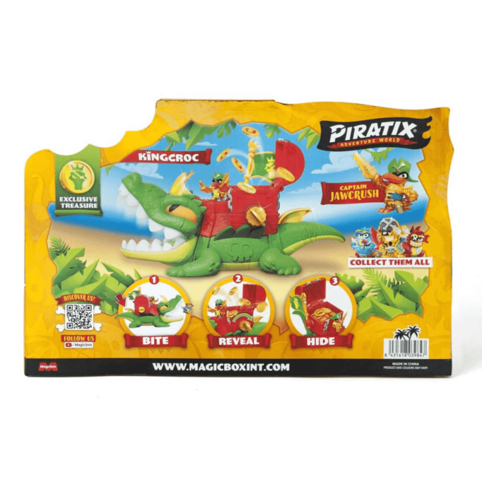 Piratix Crazy Jungle | King Croc con Figura y Accesorios - Image 6