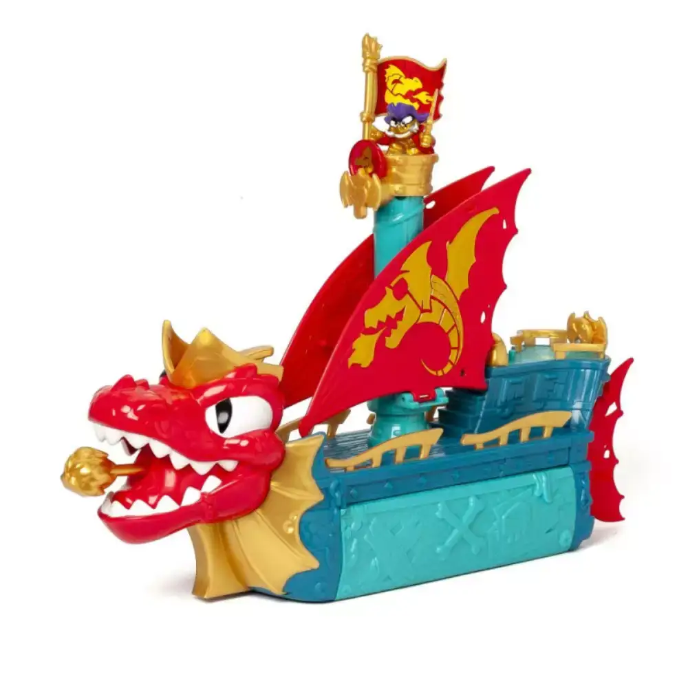 Piratix Dragon Ship – Barco dragón 3 en 1