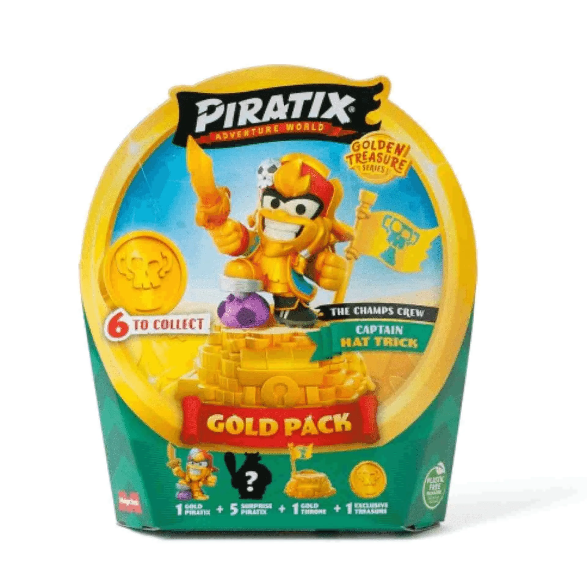 Piratix Gold Treasure Gold Pack Hat Trick