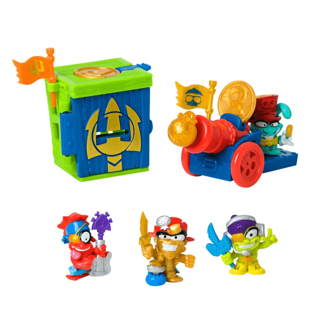 Piratix Golden Treasure Captain Pack – Capitán Dorado y fortaleza - Image 4
