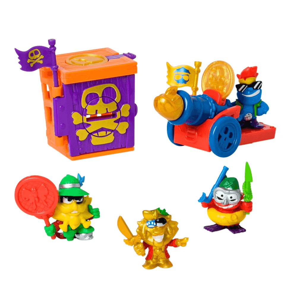Piratix Golden Treasure Captain Pack – Capitán Dorado y fortaleza - Image 5