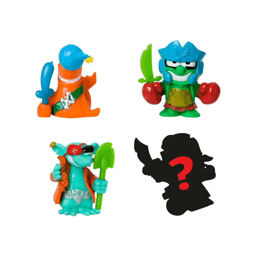 Piratix Golden Treasure Pack 4 figuras con accesorios - Modelos surtidos - Image 2