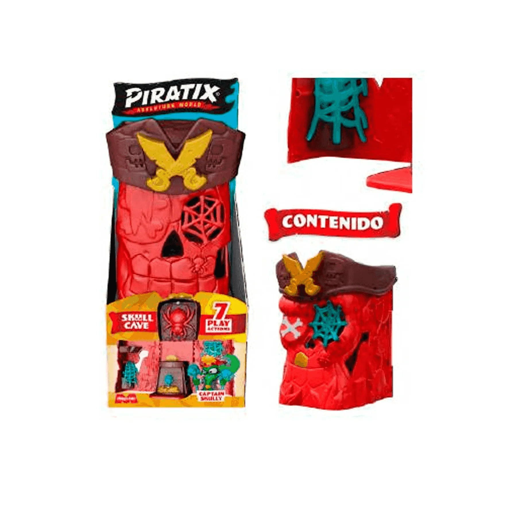 Piratix Kraken Ship Secret Skull Cave