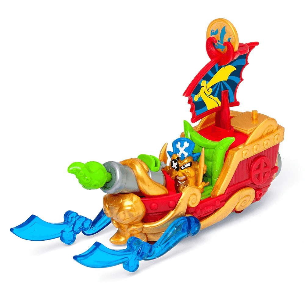 Piratix Pirate Ship Octo Fury – Barco pirata con figura exclusiva - Image 2
