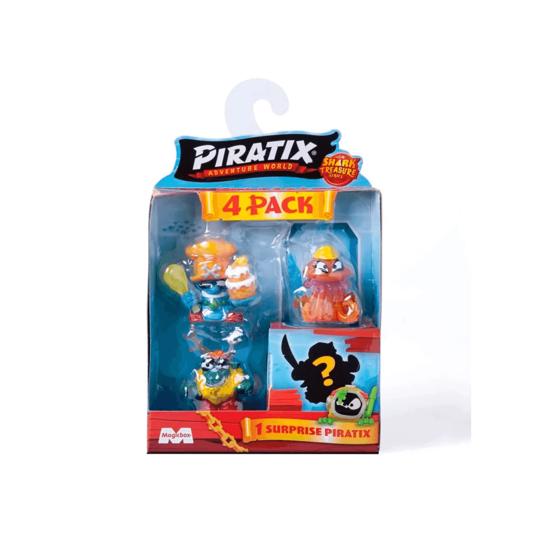Piratix Shark Treasure 4 Pack: ¡Una Aventura Submarina con los Piratas Más Intrépidos! - Image 2