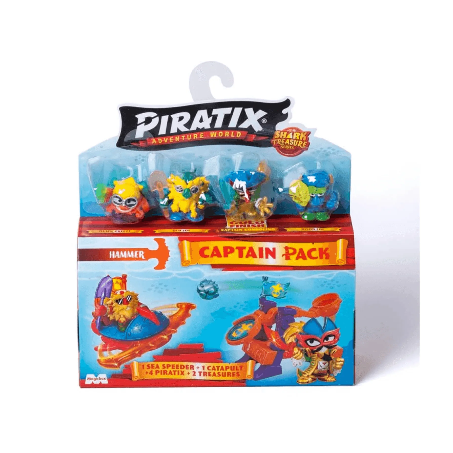 Piratix Shark Treasure Captain Pack: ¡Lidera a los Piratas en la Aventura Definitiva! - Image 2