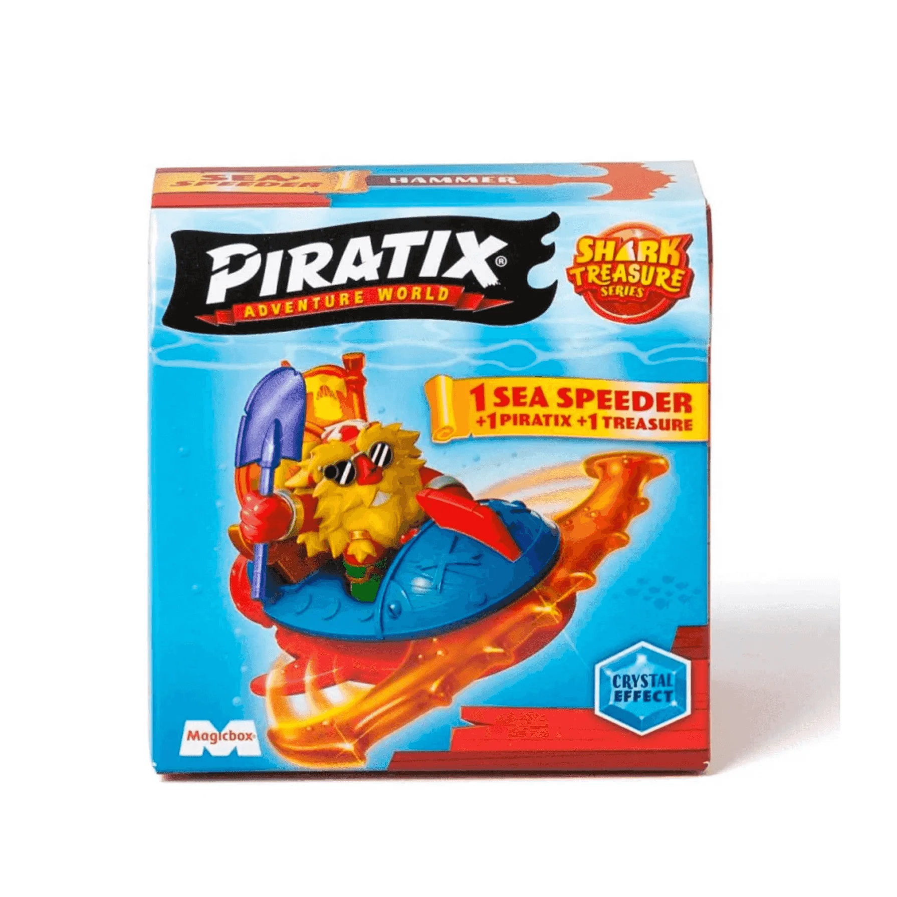 Piratix Shark Treasure Sea Speeders ¡Una Aventura en Cada Figura!