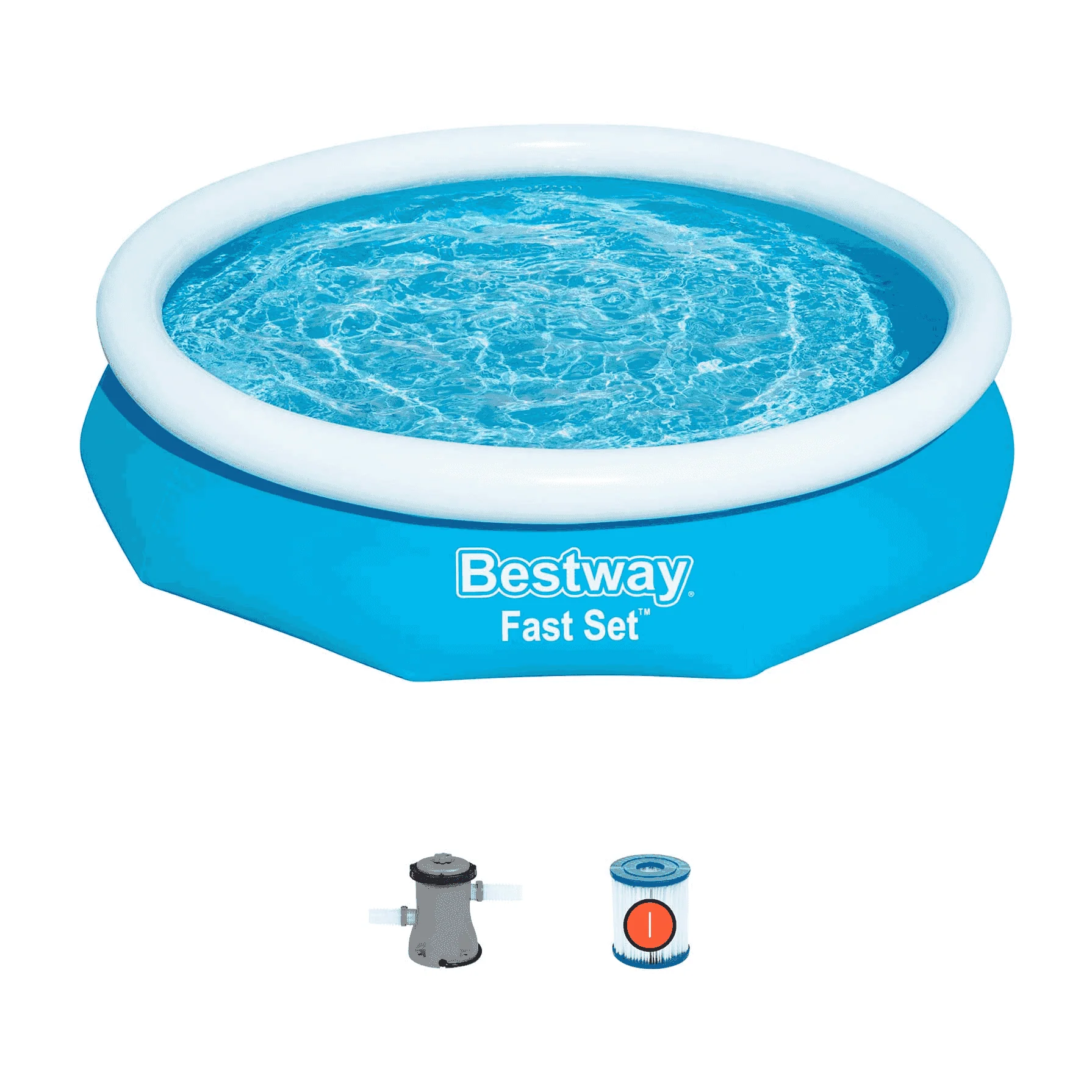 Piscina Desmontable Autoportante Fast Set 305×66 cm con Depuradora de Cartucho - Image 2