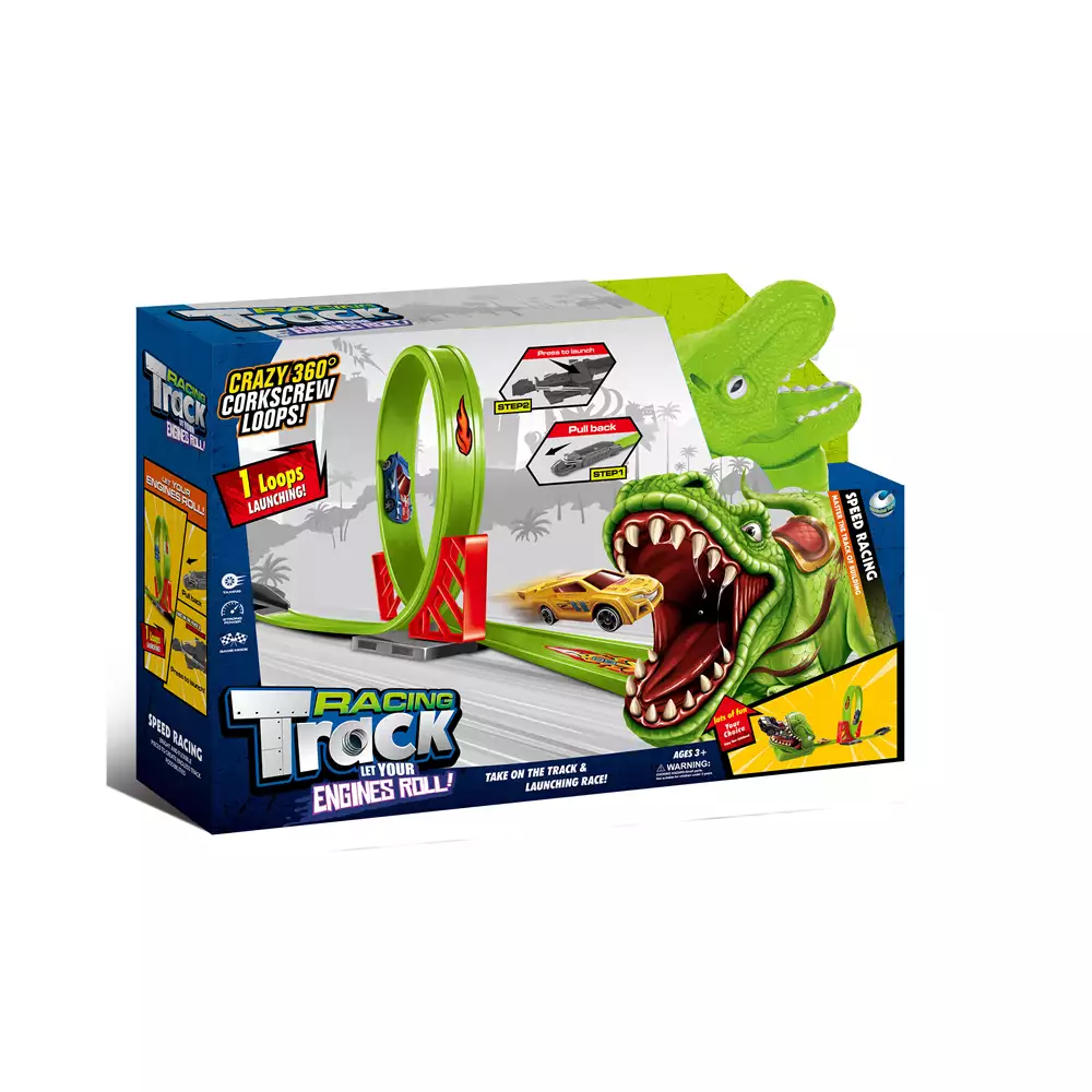 Pista Dino Racing Track con Loop 360º - Image 2