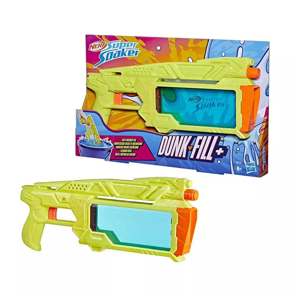 Pistola de agua Nerf Super Soaker Dunk-Fill+ Hasbro