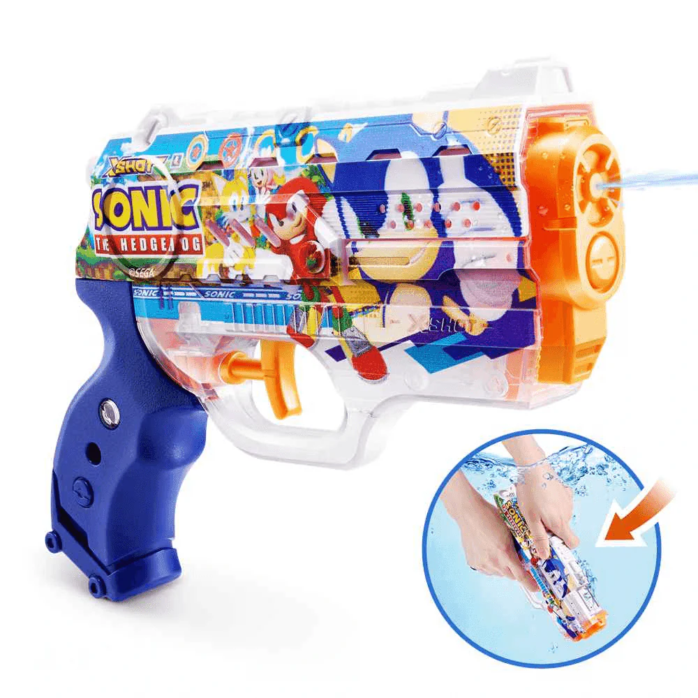 Pistola de Agua X-Shot Nano Fast-Fill Skins Sonic - Image 5