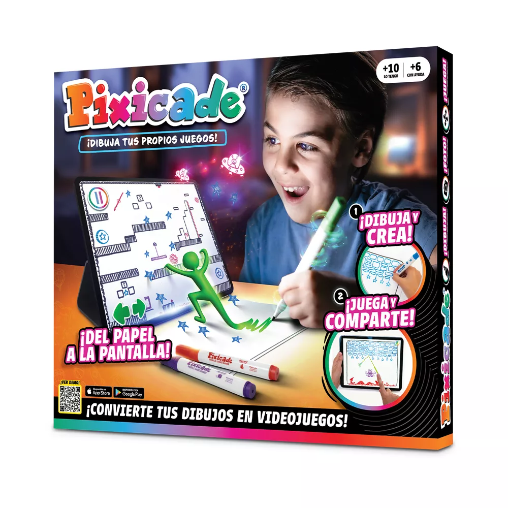 Pixicade Crea tus propios Videojuegos