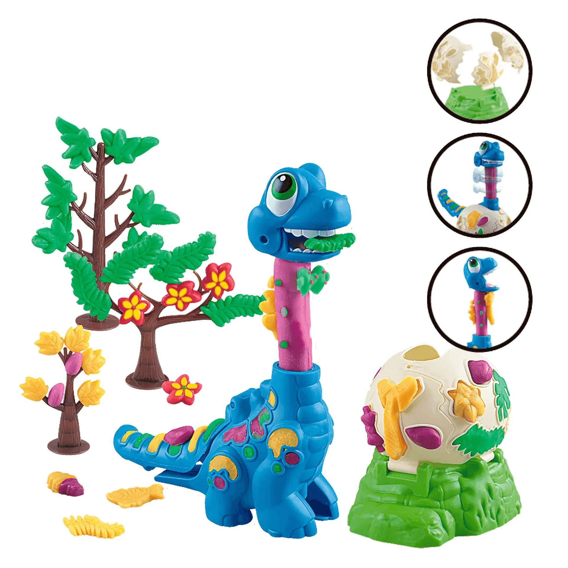 PlastiDino Blue Juguete de Plastilina para Niños Art Planet