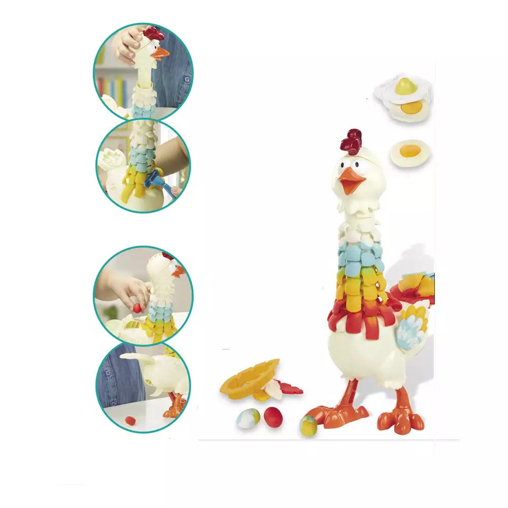 Plastigallinita Art Planet: la gallina más divertida