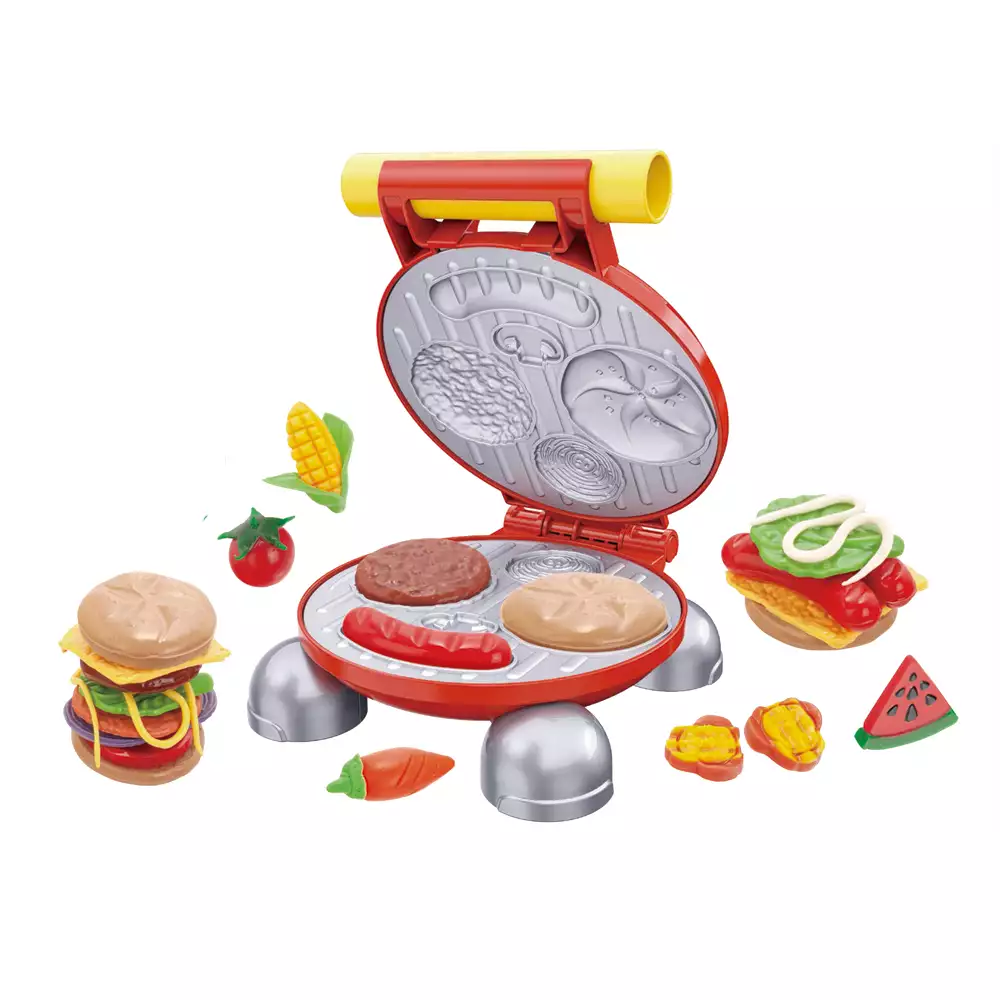 Plastisandwichera Crea hamburguesas divertidas