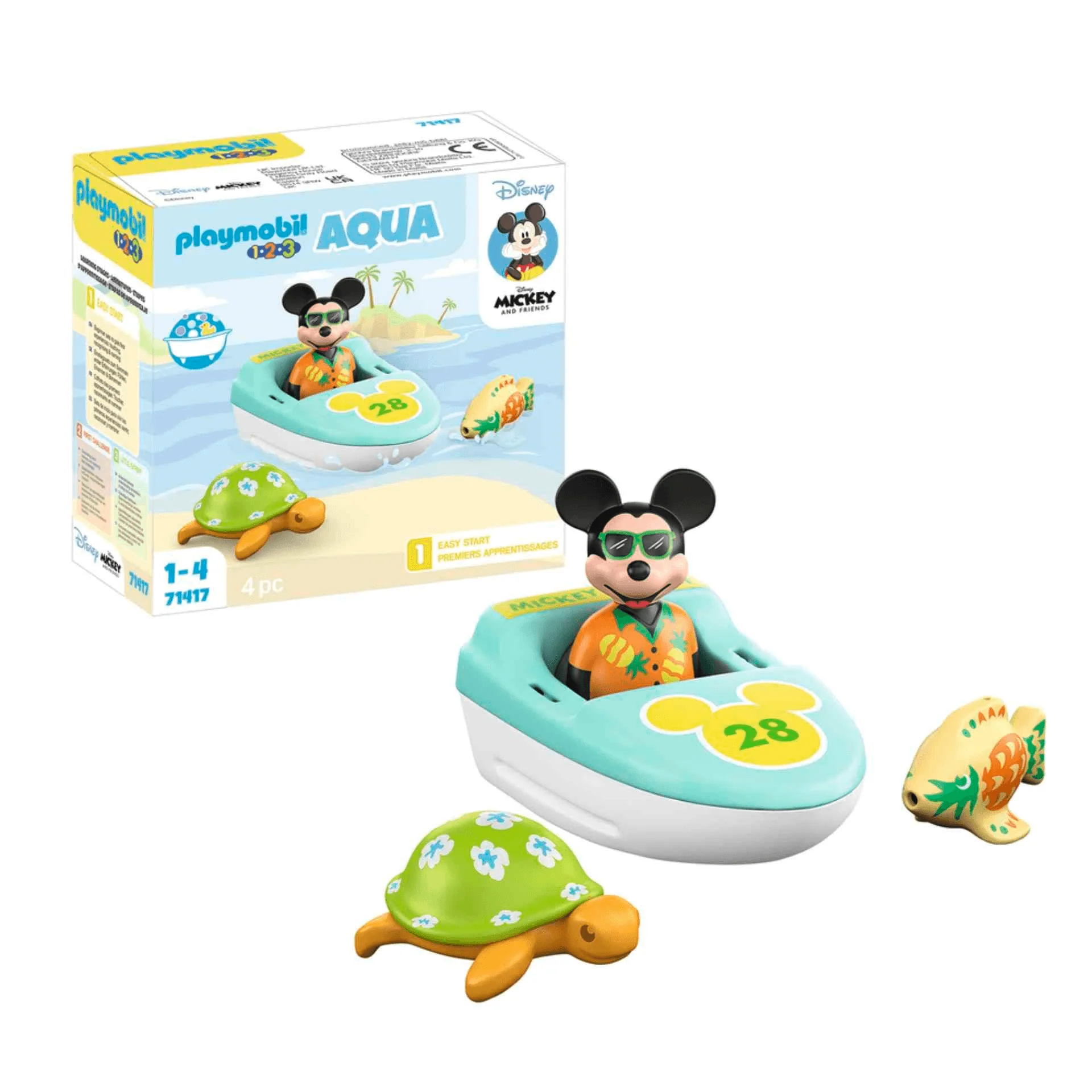Playmobil 1.2.3 & Disney: Viaje en Bote con Mickey