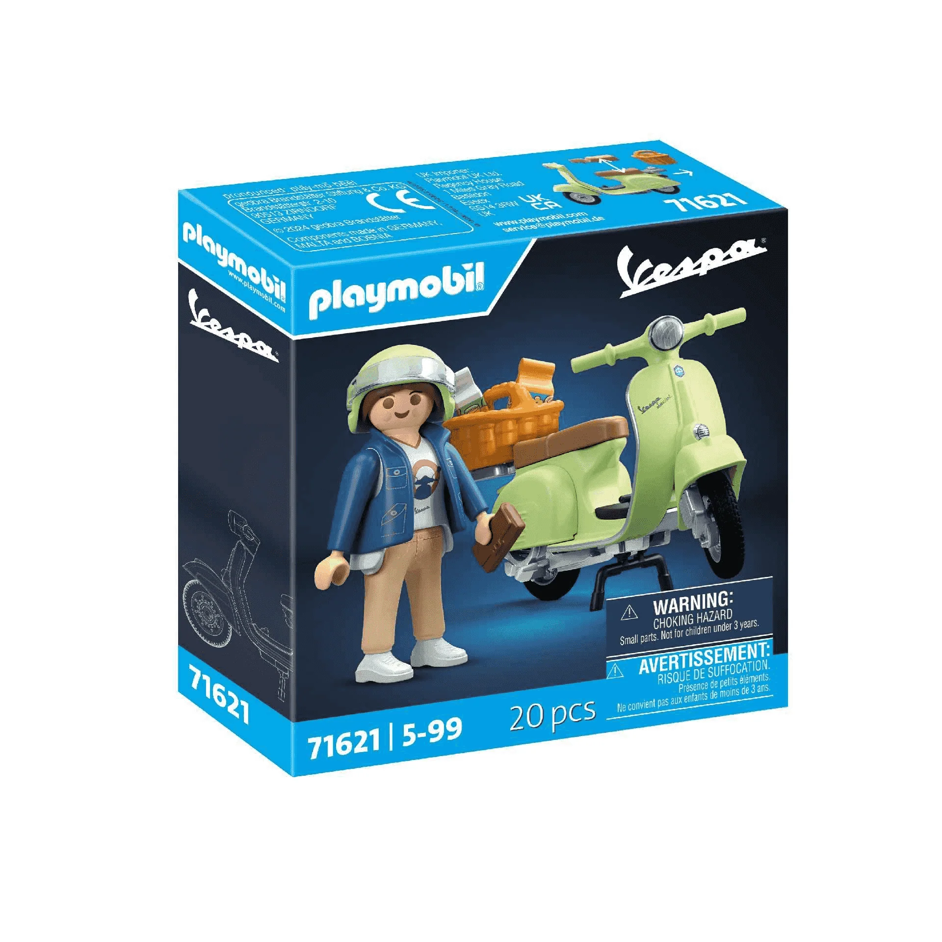 Playmobil 1969 Vespa 150 Sprint Veloce - Image 4