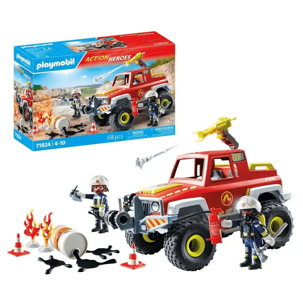 Playmobil Action Heroes Camión de bomberos