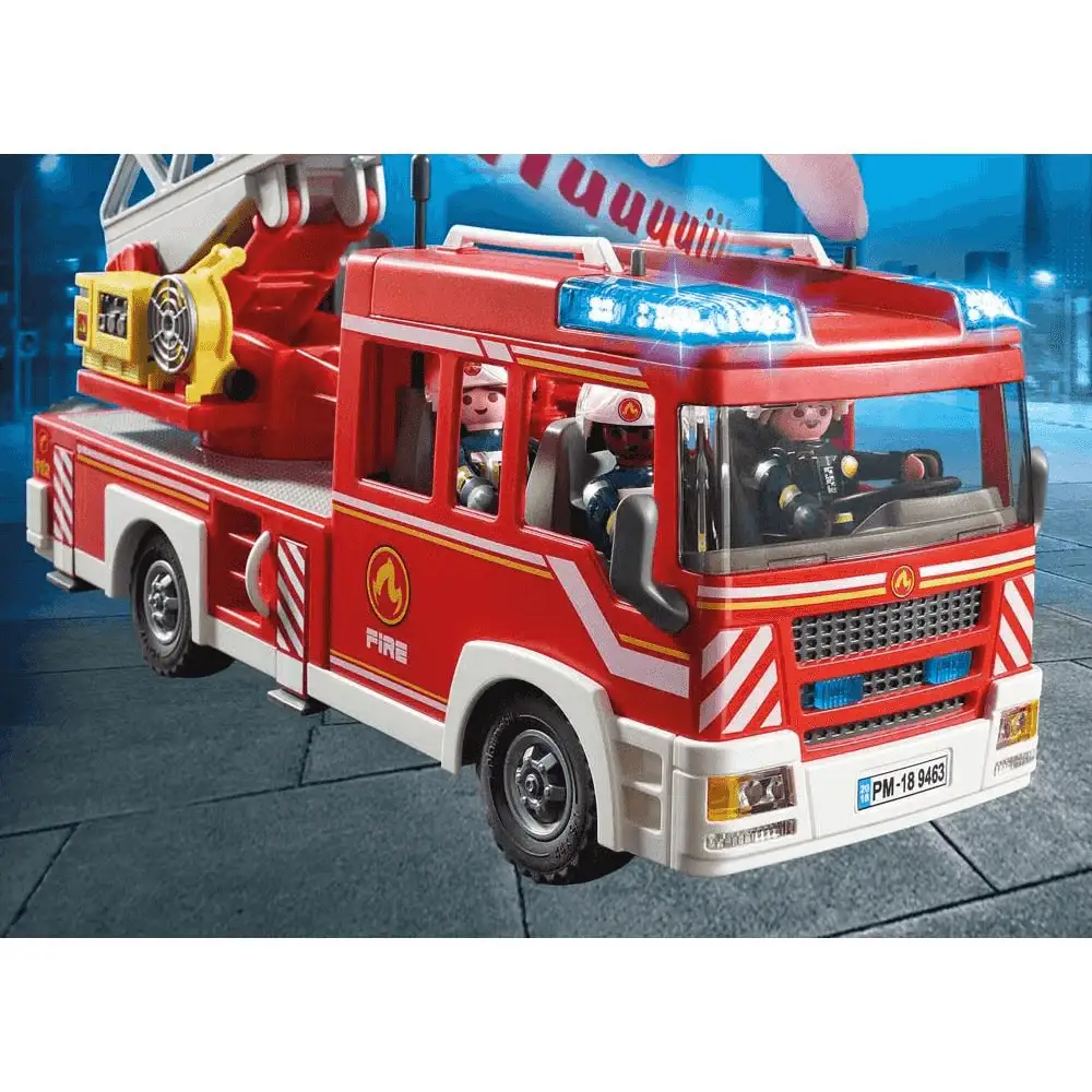 Playmobil Action Heroes Camión de bomberos con escalera - Image 4