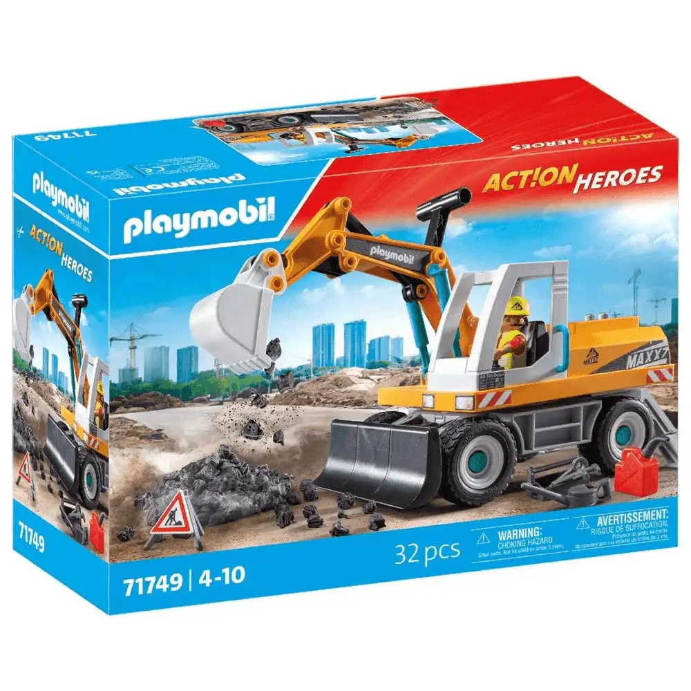 Playmobil Action Heroes Excavadora grande - Image 3