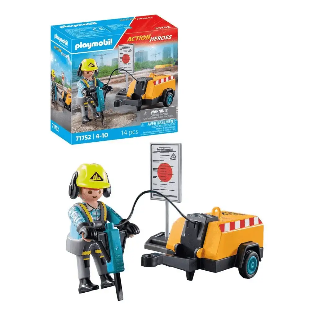 Playmobil Action Heroes Obrero