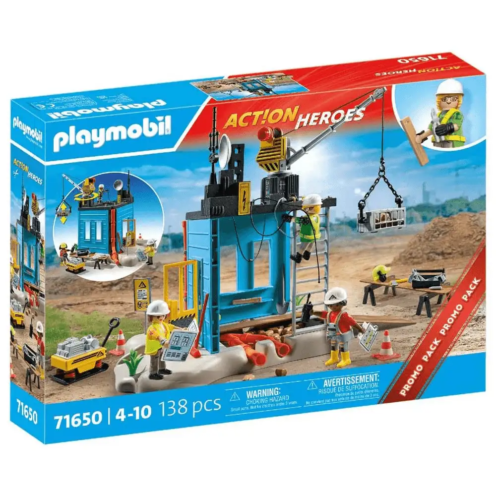 Playmobil Action Heroes Promo pack construcción - Image 4