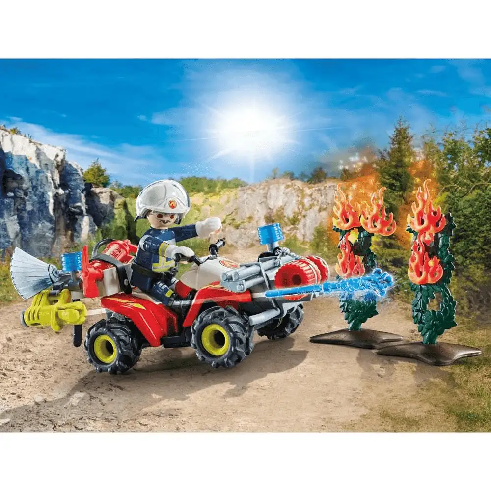 Playmobil Action Heroes Quad de bomberos - Image 2