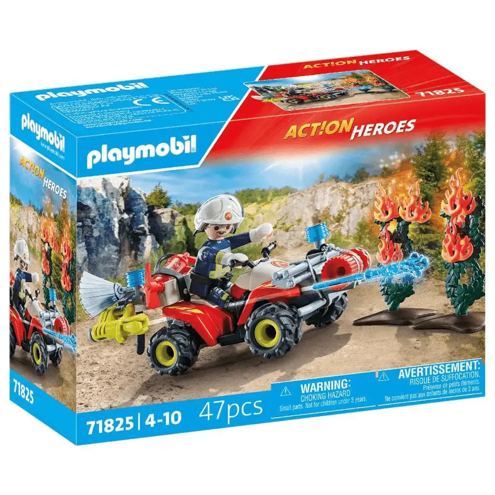 Playmobil Action Heroes Quad de bomberos - Image 3