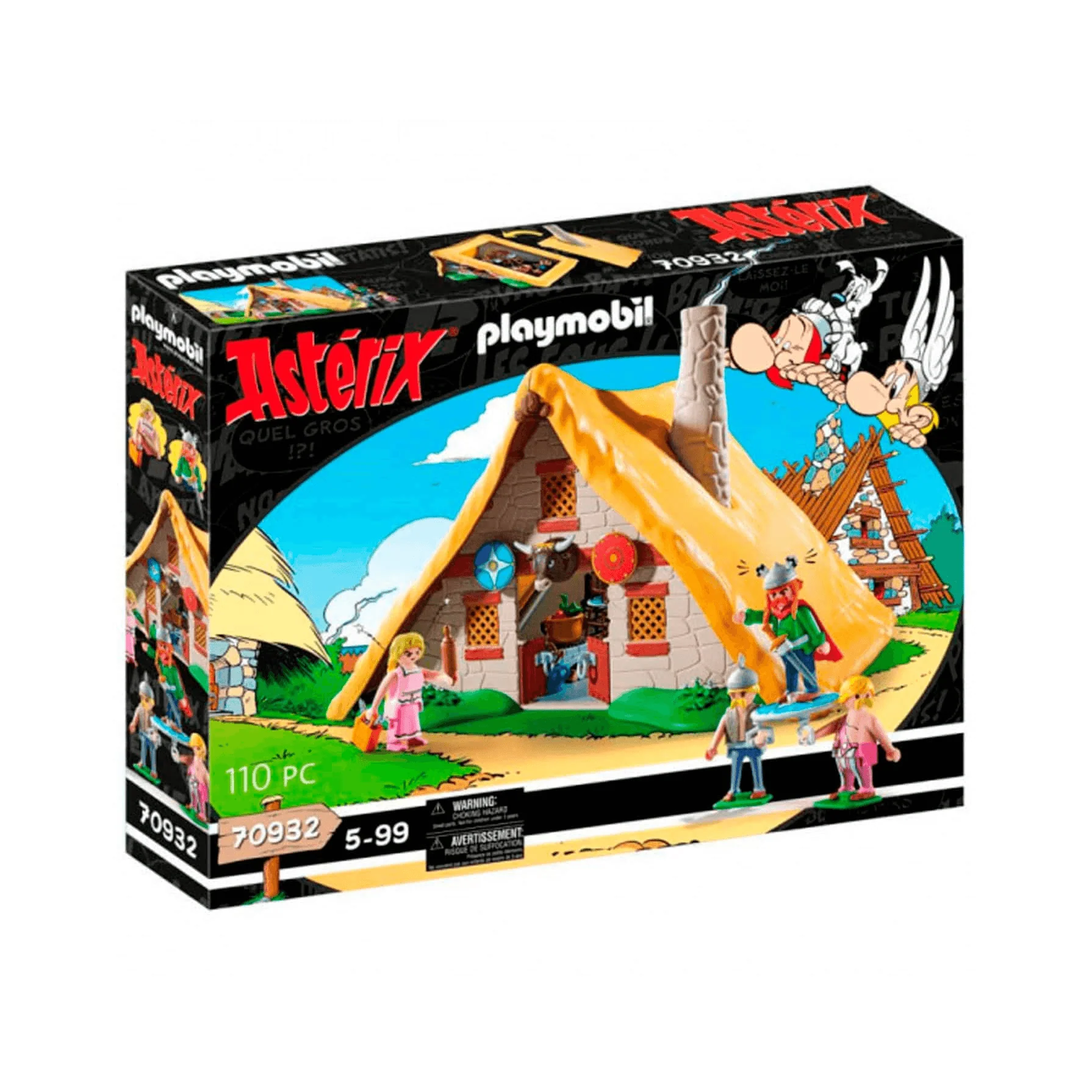Playmobil Astérix Cabaña de Abraracúrcix