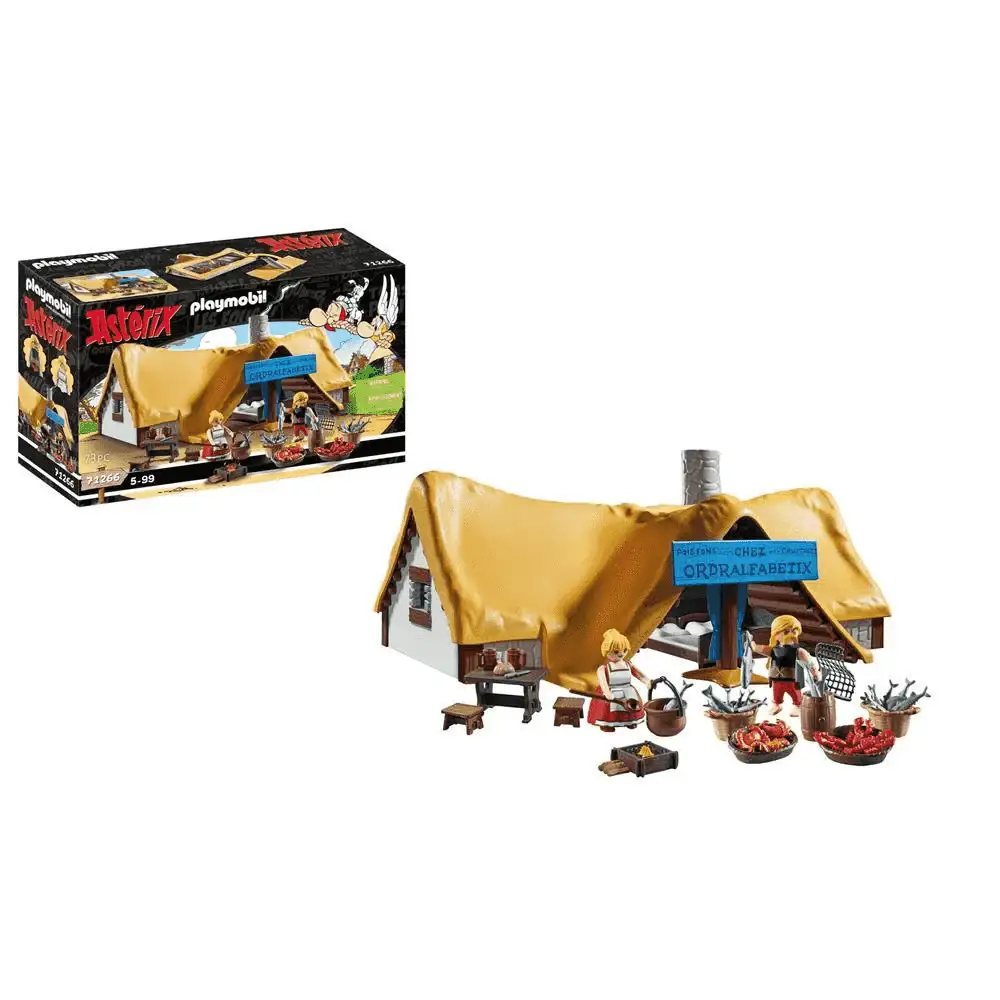 Playmobil Astérix: la cabaña de Ordenalfabetix