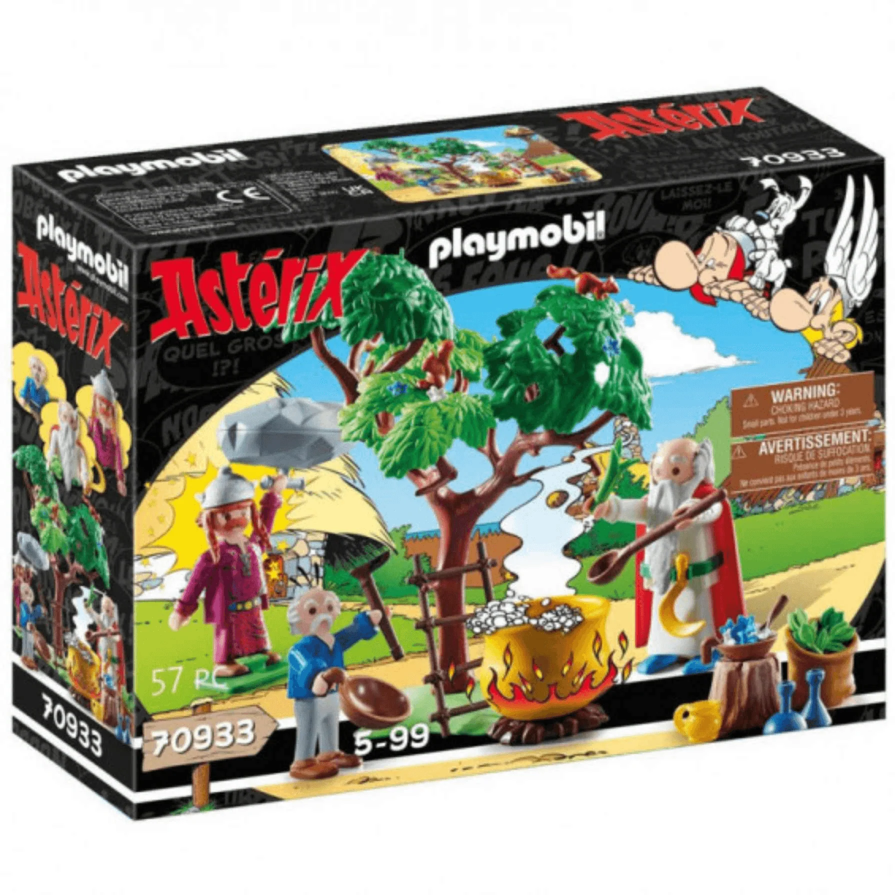 Playmobil Asterix Panoramix con el Caldero