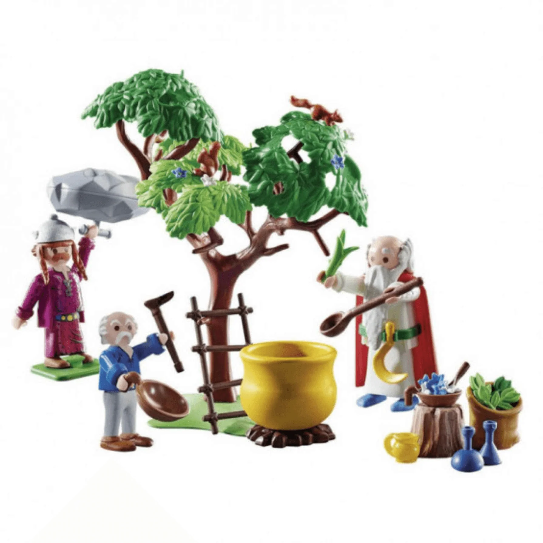 Playmobil Asterix Panoramix con el Caldero - Image 2